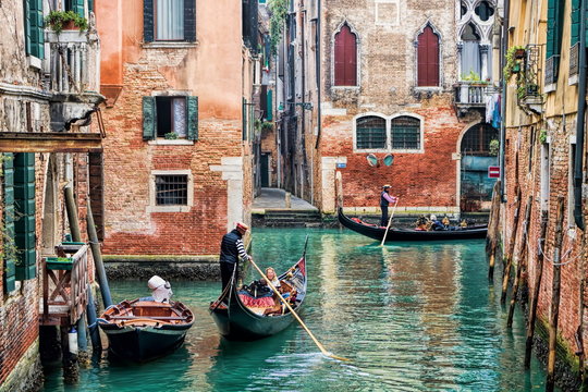 Fototapeta Venedig, Kanal