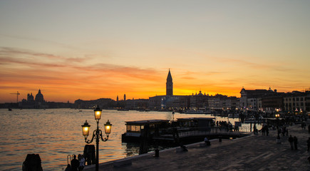 Fototapeta premium Venedig im Abendlicht