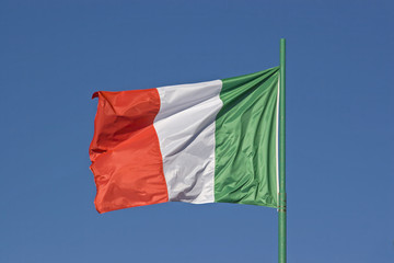 Naklejka na ściany i meble Italienische Nationalflagge