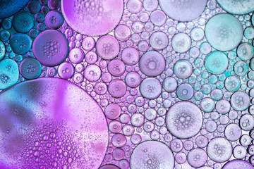 organic abstract macro bubbles texture