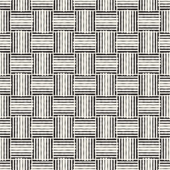 Seamless abstract hand drawn pattern. Vector freehand lines background texture. Ink brush strokes geometric design.