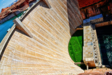 Lake Powell Dam USA