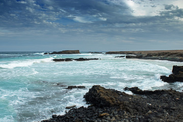 Fototapeta na wymiar Küstenlandschaft Kap Verde, Insel al