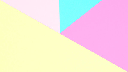 Abstract pastel colored paper texture minimalism background. Minimal geometric shapes and lines in pastel colours.