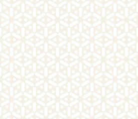 Vector seamless pattern. Modern stylish abstract texture. Repeating geometric tiles