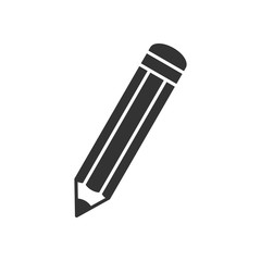 Pencil black icon