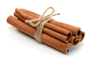 Bundle of сinnamon sticks