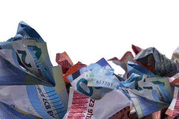 Geldschein Euroschein Banknote 
