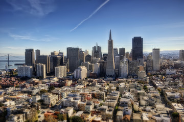 Fototapeta na wymiar San Francisco Aerial