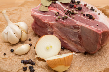 roast pig ingredients bavaria herbs