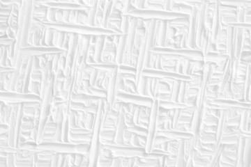 The texture of the paint is white. Background with drawings of stripes and patterns for the template of a greeting wedding card.