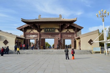 中国 陝西省 敦煌 鳴沙山 China Gansu Dunhuang Mingshashan Yueyaquan