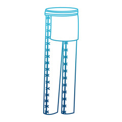 western indian leather pants icon vector illustration graphic design