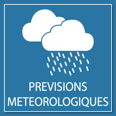 Logo prévisions météorologiques.