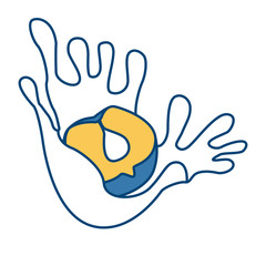 Nuts cream splash icon vector illustration graphic design