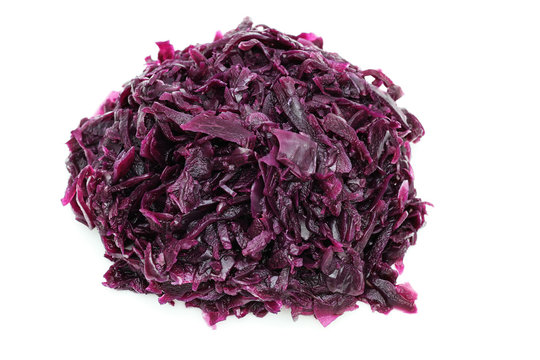 Rotkohl Portion