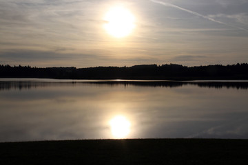 Abendstimmung am See