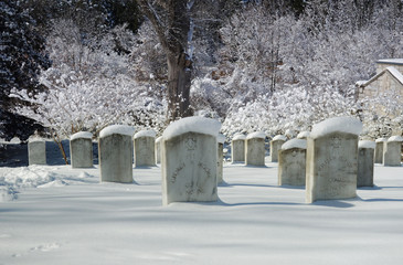 Confederate grave markers