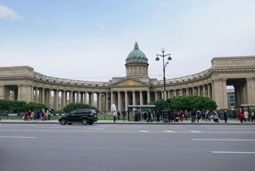 Fototapeta na wymiar Kasaner Kathedrale - St. Petersburg