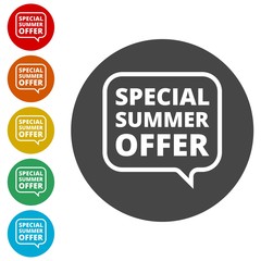 Special Summer Offer sign 