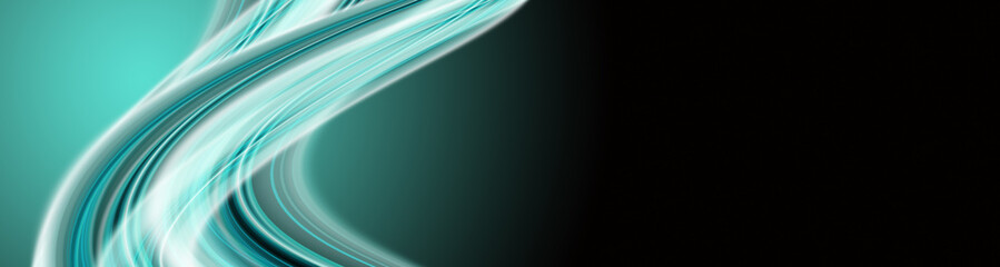 Abstract elegant wave panorama background design with space for your text