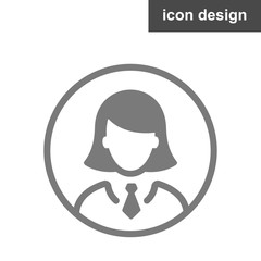 Icon woman account