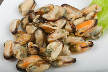 Pickled mussels