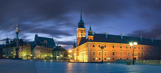 Obraz na płótnie Canvas Royal Castle in the capital of Poland, Warsaw