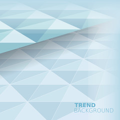 Obraz premium Cubes abstract background, blue monochrome color, squares, shadow blending, for advertising, invitation cards, flyer, banner, isolated, vector, illustration