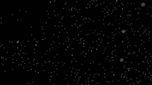 Particle FX1030: Microscopic particles float and swirl.