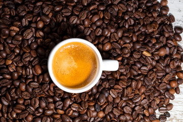 white cup of coffee al 3 oclock