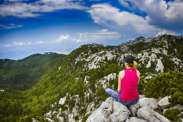 Velebit mountain landscape