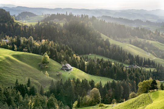 Emmentaler Bauernhof in der Gemeinde Trachselwald