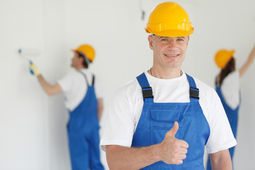 Workman gives thumbs up
