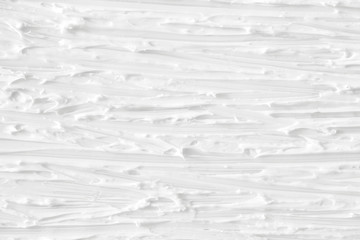 The texture of the paint is white. Background with drawings of stripes and patterns for the template of a greeting wedding card, continuous line.