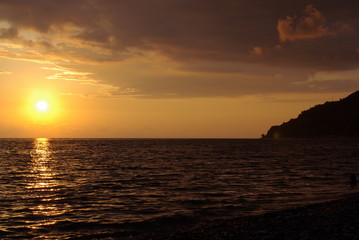 Obraz premium Beautiful sunset