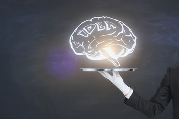 Intelligence and mind concept