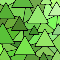 Obraz premium abstract vector stained-glass mosaic background