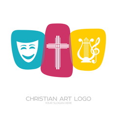 Logo of the Christian creative team performing theatrical productions, poems, musicals