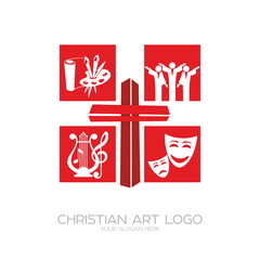 Logo of the Christian creative team performing theatrical productions, poems, musicals