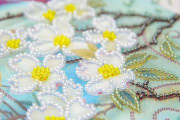 embroidery glass beads