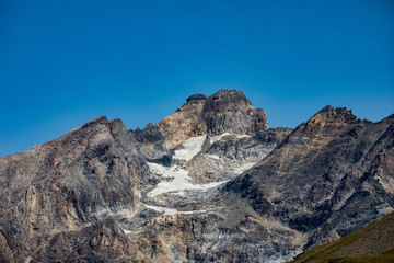 Massif rocheux parc de la Vanoise