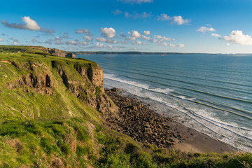 Pembrokeshire coast at North Haven near Nolton Haven, Dyfed, Wales, UK