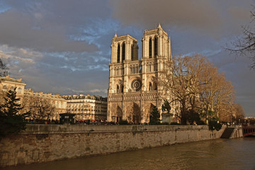 Fototapeta na wymiar Notre-Dame de Paris