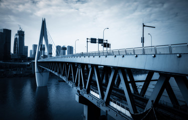 Urban construction and Bridge in Chongqing, China