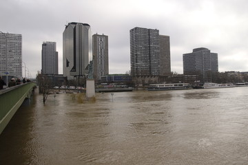 Crue de la Seine à Paris