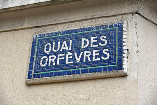 36,quai des Orfèvres, prefecture de police de Paris