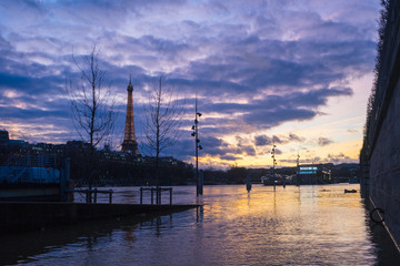 Crue de la Seine à PAris