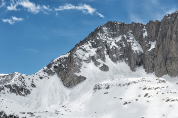 Fototapeta na wymiar Snow Covered Mountains