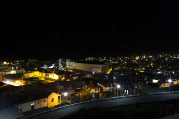 Fototapeta na wymiar Baracoa de noche